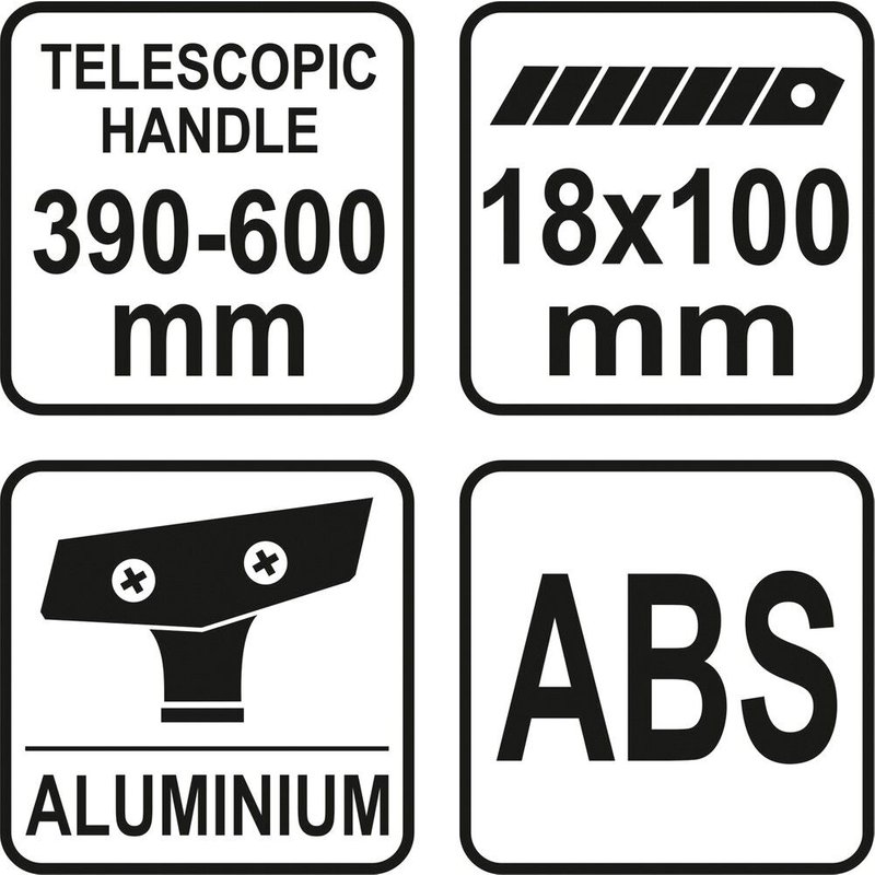 Scrapper de verre Yato YT-7551