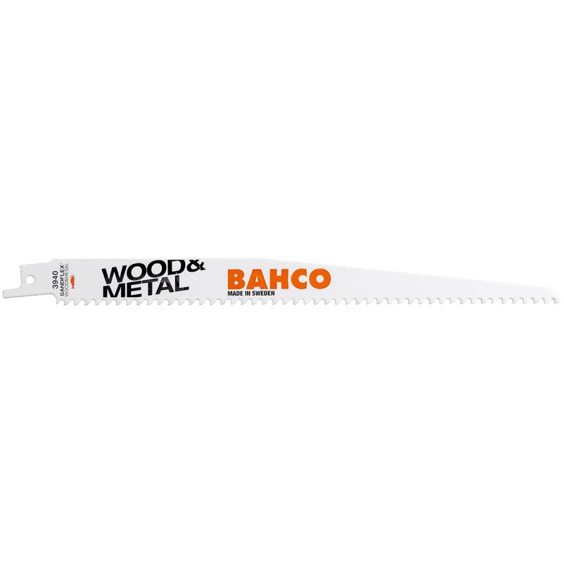 Sabre lame de scie Bahco 3940-150-5/8-SL-2P; 150 mm; 2 unités