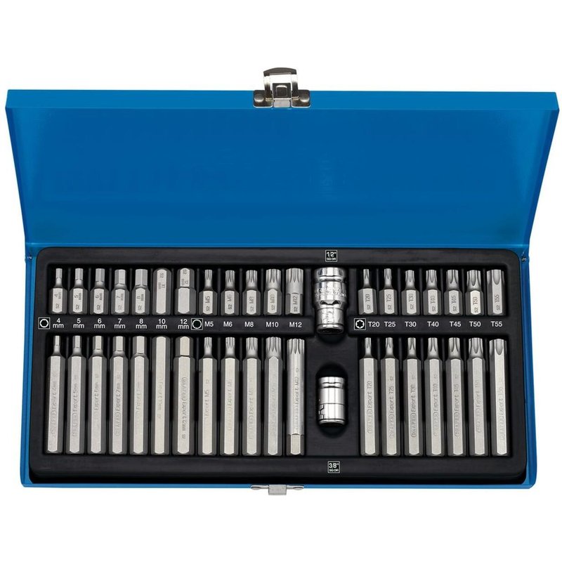 Coffret d'embout Draper 1/4'' 40 pièces