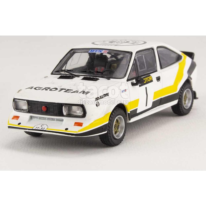 Skoda Mtx 160 Rs Pribam Rally 1984 - Ixo 1/43