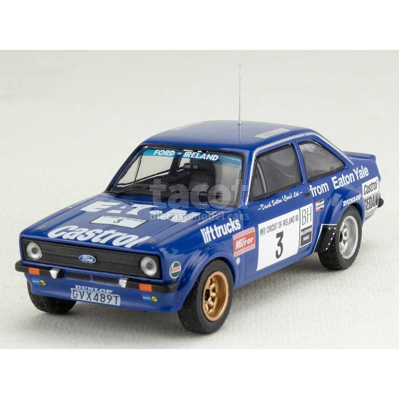 Ford Escort Mkii Rs 1800 Circuit Of Ireland 1980 - Ixo 1/43