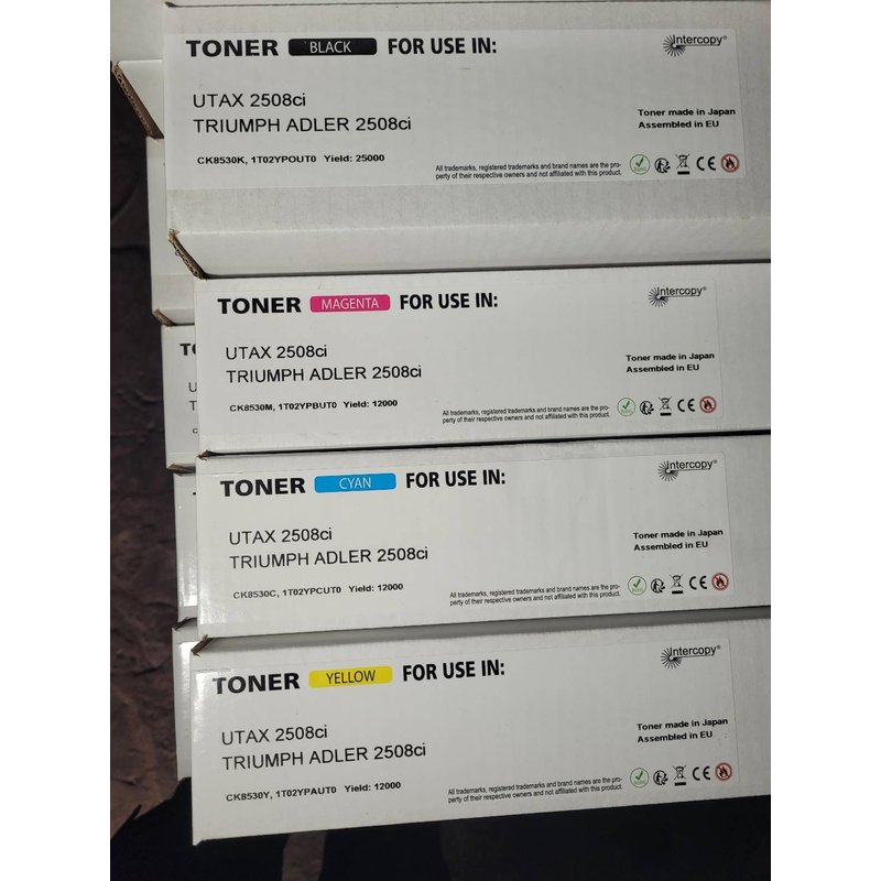 Utax Ck-8530m Toner Magenta 1t02ypbut0 Ta 2508 Ci