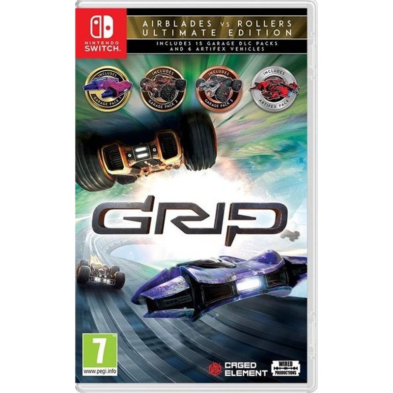 Grip Combat Racing Rollers Vs Airblades : Ultimate Edition Switch