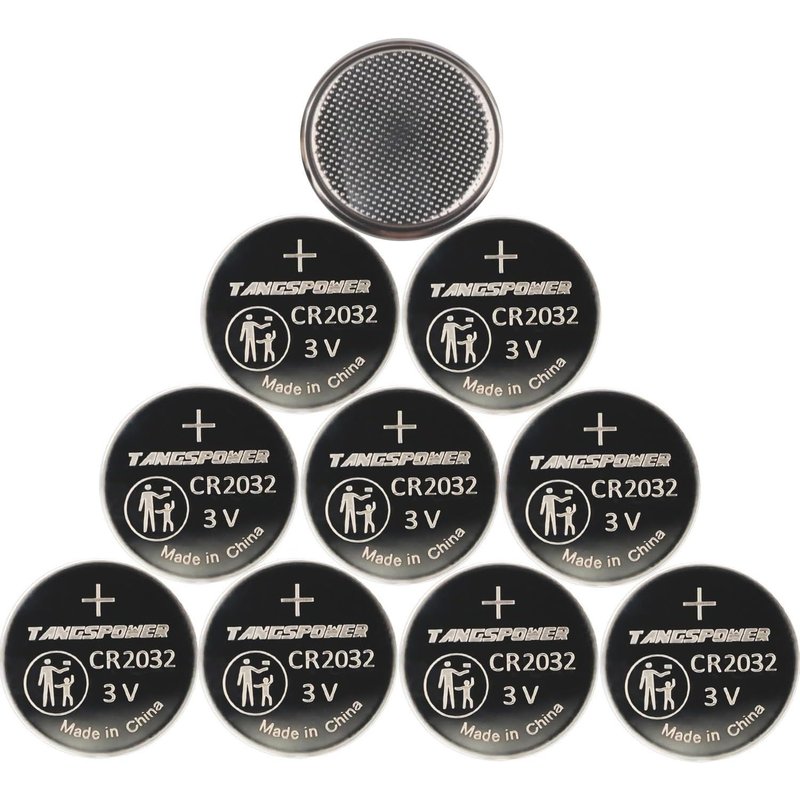 Piles Lot de 10 Piles Bouton CRau Lithium 3V