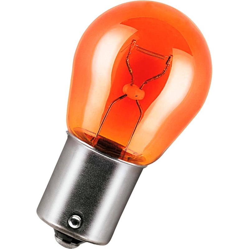 Ampoule Osram BAU15S Clignotant 12V 21W Orange