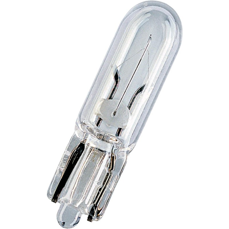 Ampoules Flosser 12V W1,2W culot W2x4,6D blanches (x10)