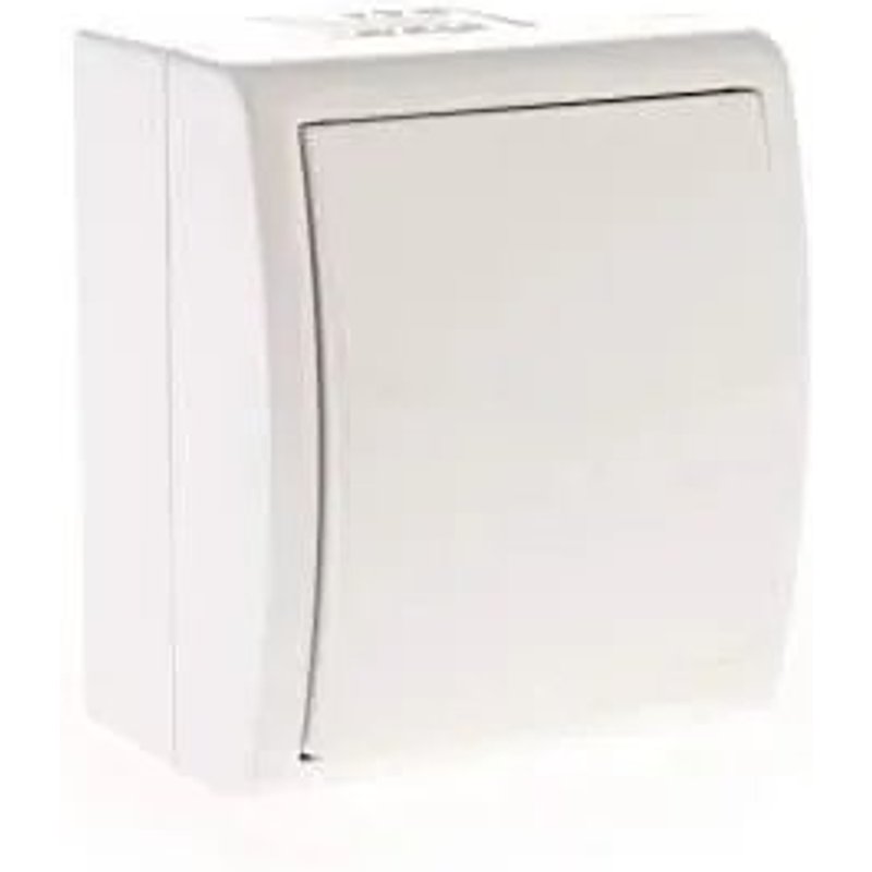 Interrupteur - AQUARIS - Pièce Humide - IP54 - Blanc - 10 A - Va et vient