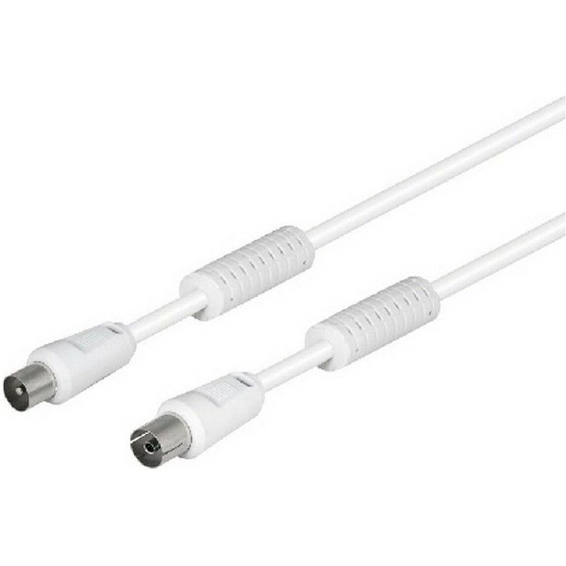 Câble d'antenne TM Electron Blanc 1,5 m