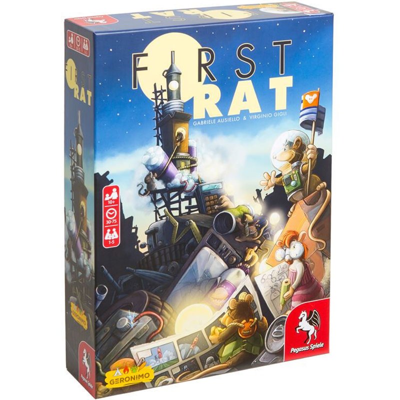 Jeu De Stratégie Blue Orange First Rat