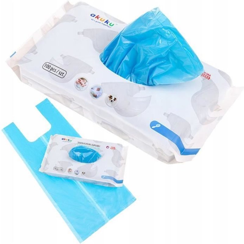 Les Sacs Parfumés Akuku Pour Les Couches Usagées.