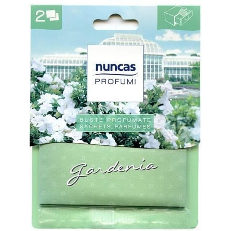 2 Sachets parfumés pour tiroirs GARDENIA - Nuncas