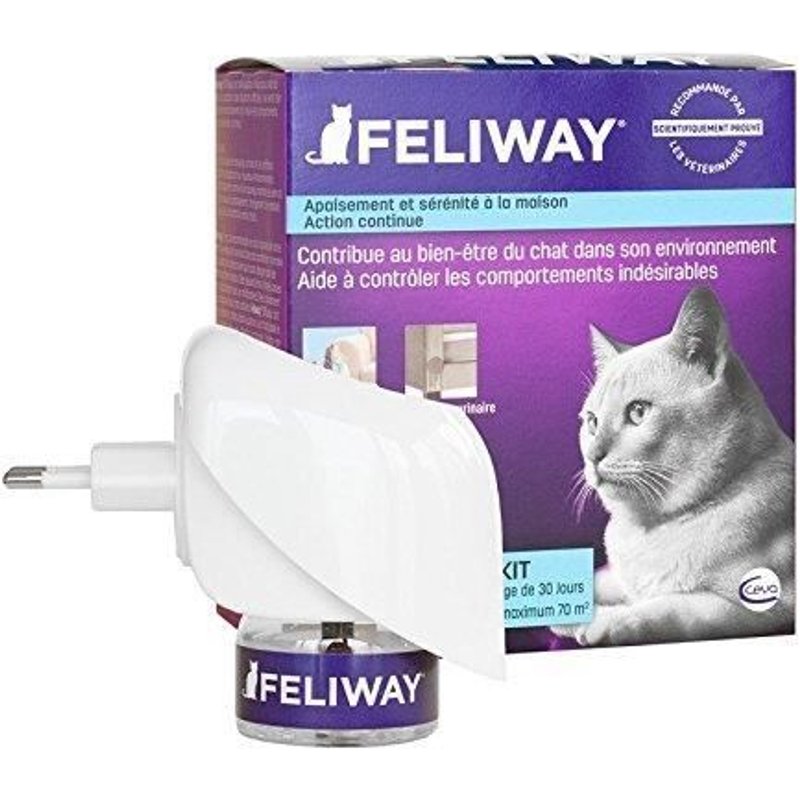 Feliway Diffuseur + Recharge 24 Ml