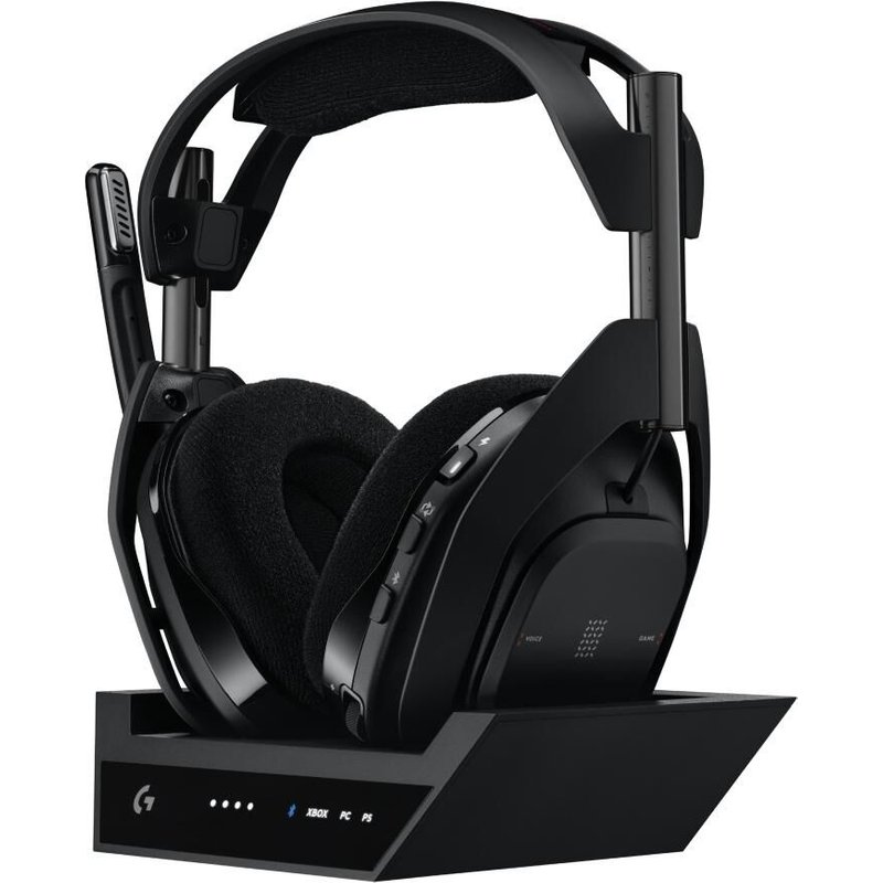 Logitech Modèle du produit : casque gamer Astro A50X Lightspeed noir