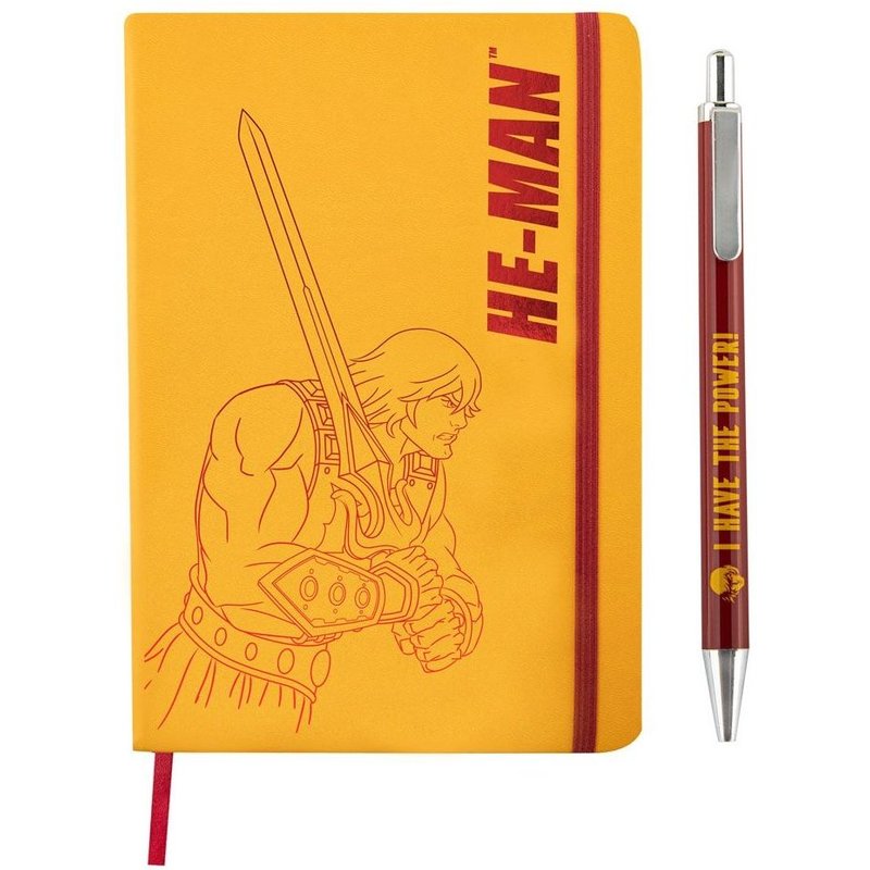 Les Maîtres De L'univers - Carnet De Notes Avec Stylo He-Man
