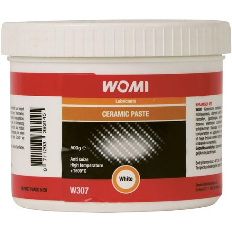 Pate Ceramique 500g Blanc W307