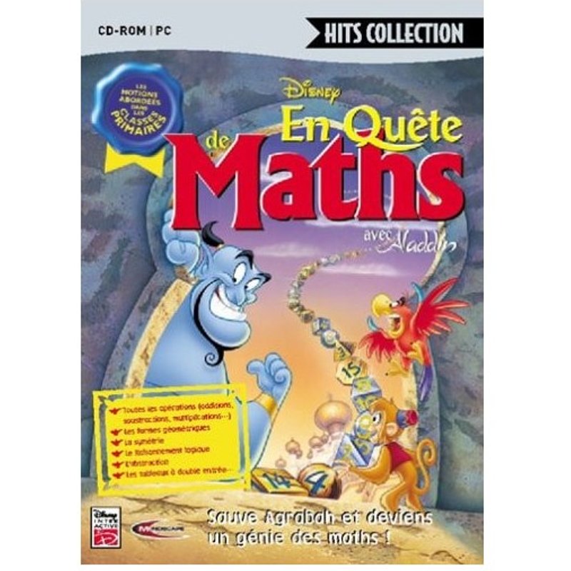 En Quête De Maths Avec Aladdin Pc Occasion