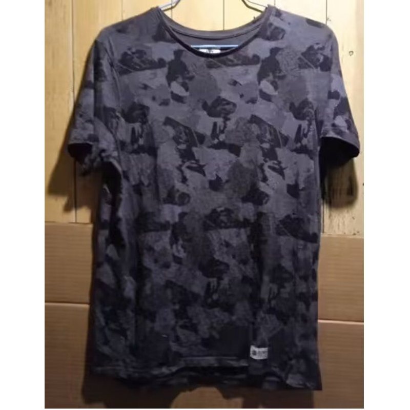 T-Shirt Homme - " Element " - Noir - En Coton - Manches Courtes - Taille M