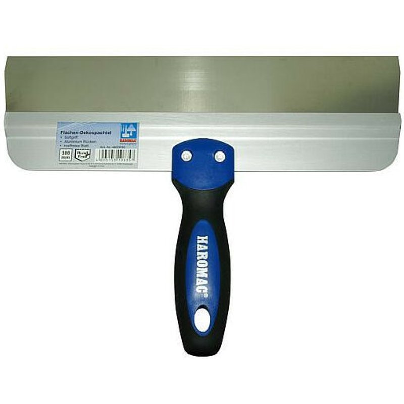 Spatule Deko Plate 250 Mm Haromac Avec Poignée Soft Et Dos Alu