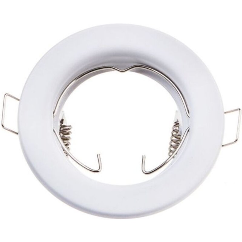 V-tac Sku.3584 Coupelle Spot Gu10 Blanc Vt-778 X2, Plastique,et Autre Materiaux, Profondeur : 30 Mm