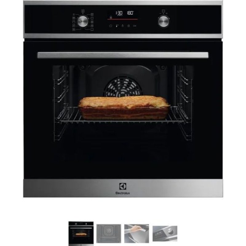 Electrolux - Four intégrable multifonction 65l 60cm inox EOF6P66BX