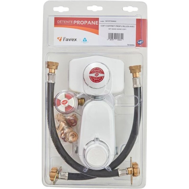 Coffret Bi-bouteilles Propane D'Origine