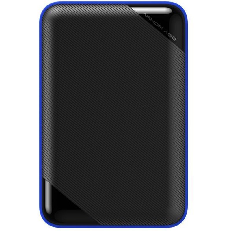 SILICON POWER A62 Game Drive - Disque dur - 1 To - externe (portable) - USB 3.2 Gen 1 - noir, bleu
