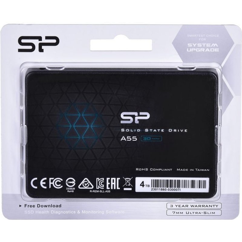 SILICON POWER A55 - SSD - 4 To - interne - 2.5" - SATA 6Gb/s