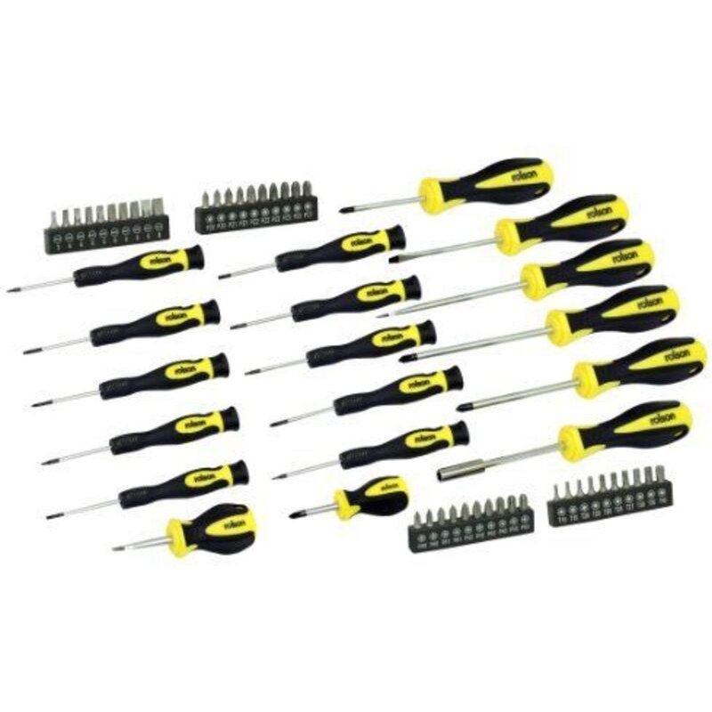Rolson28882 Ensemble Tournevis 58pièces