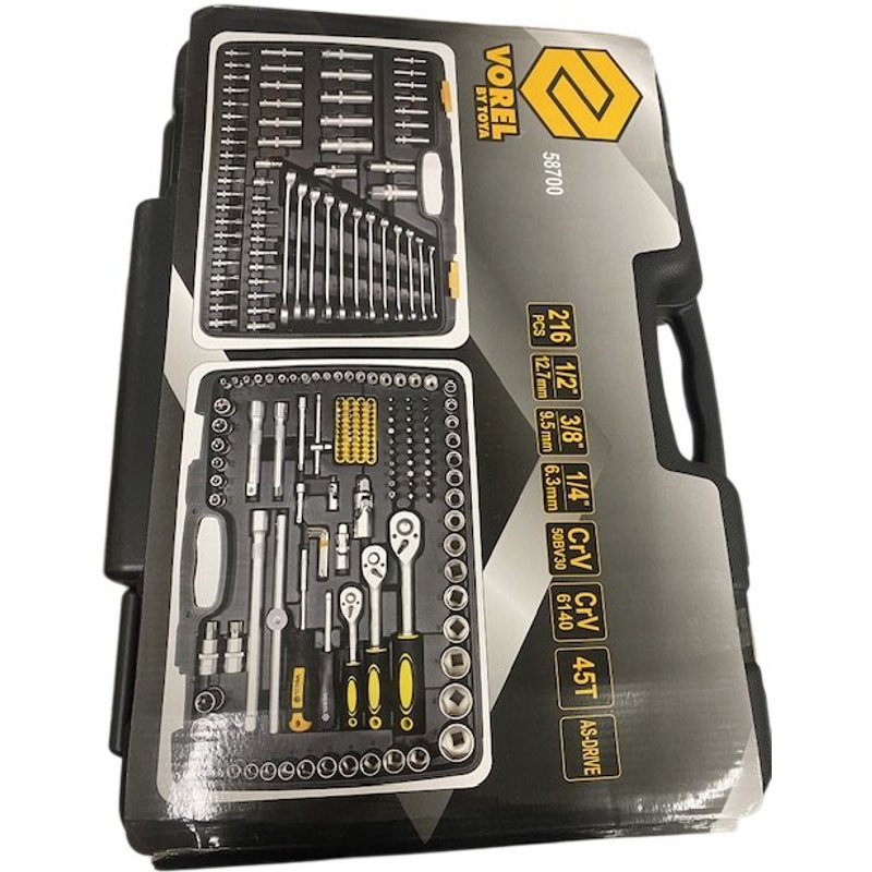 Coffret d'outils YATO 58700 XXL 216 pièces