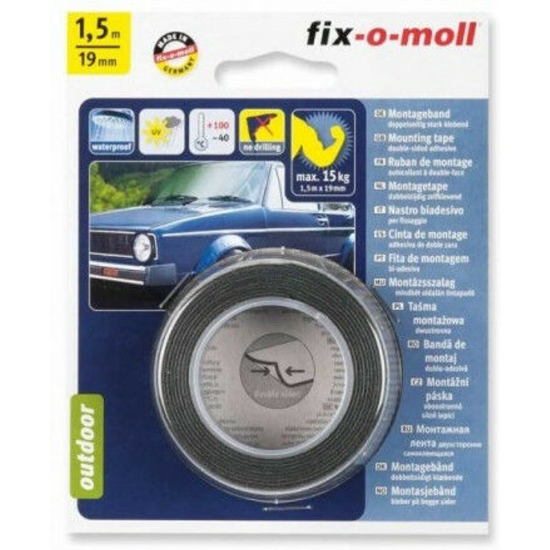 Fix-o-moll Montage 40kgnoir - Fix-o-moll