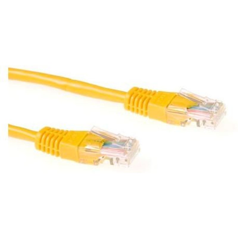 ACT Câble patch CAT6 Jaune