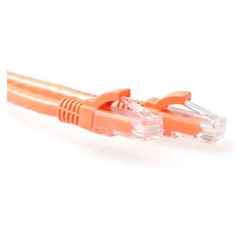 ACT IS1501 câble de réseau Orange 1 m Cat6