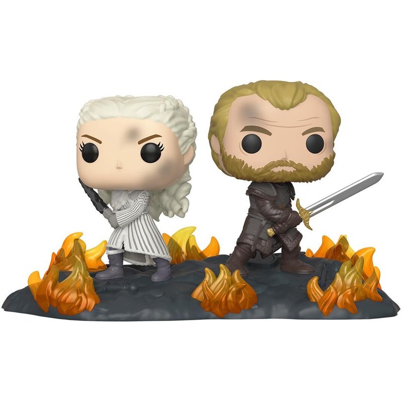 Figurine Game Of Thrones - Daenerys & Jorah Movie Moments Pop 15cm