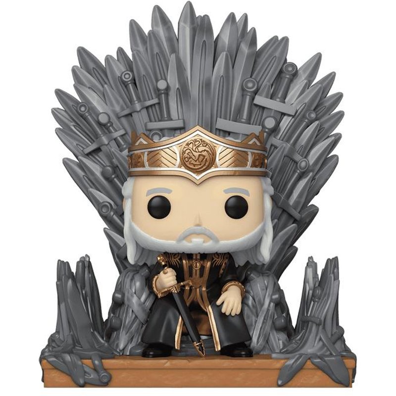 Figurine Funko Pop - House Of The Dragon - Viserys Sur Le Trône De Fer (76470)