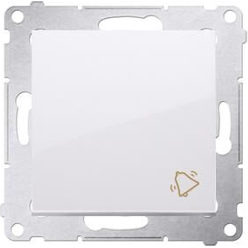 Kontakt-Simon DD1A.01/11 commutateur électrique Bouton-poussoir Blanc