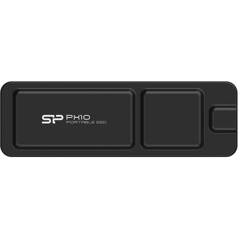 SILICON POWER PX10 - SSD - 2 To - externe (portable) - USB 3.2 Gen 2 (USB-C connecteur) - noir
