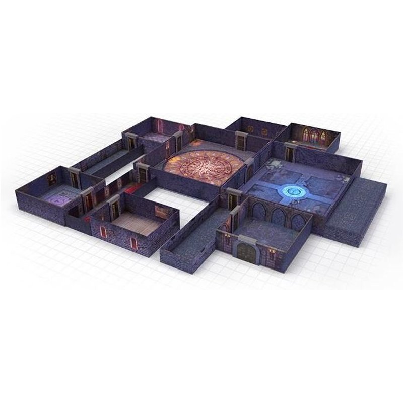 Gale Force Nine Tenfold Dungeon: Castle Château Jeu De Rôles