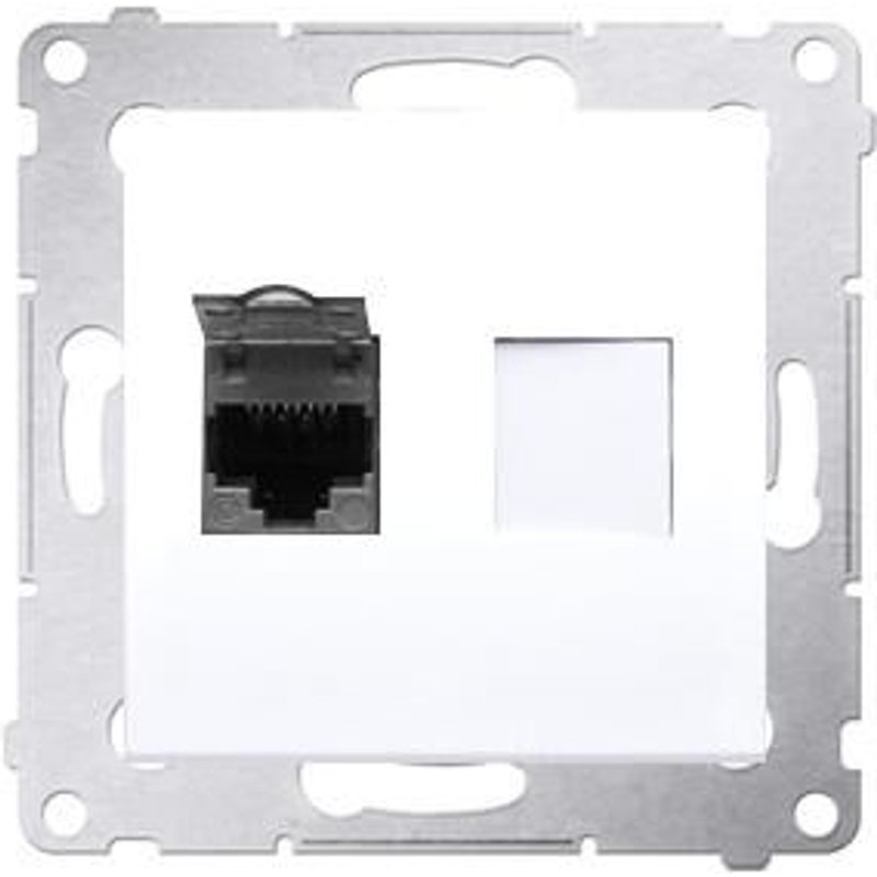 Kontakt-Simon D61E.01/11 prise de courant Blanc