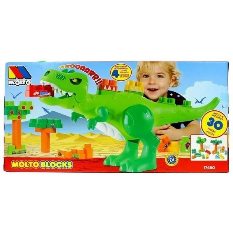 Dinosaure Avec 30 Blocs - 122015