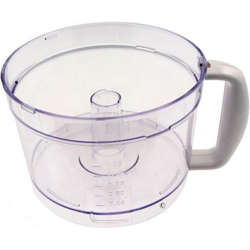 Bol hachoir nu (sans couvercle) Robot ménager (MS-5867221 MS-5867567 MOULINEX)