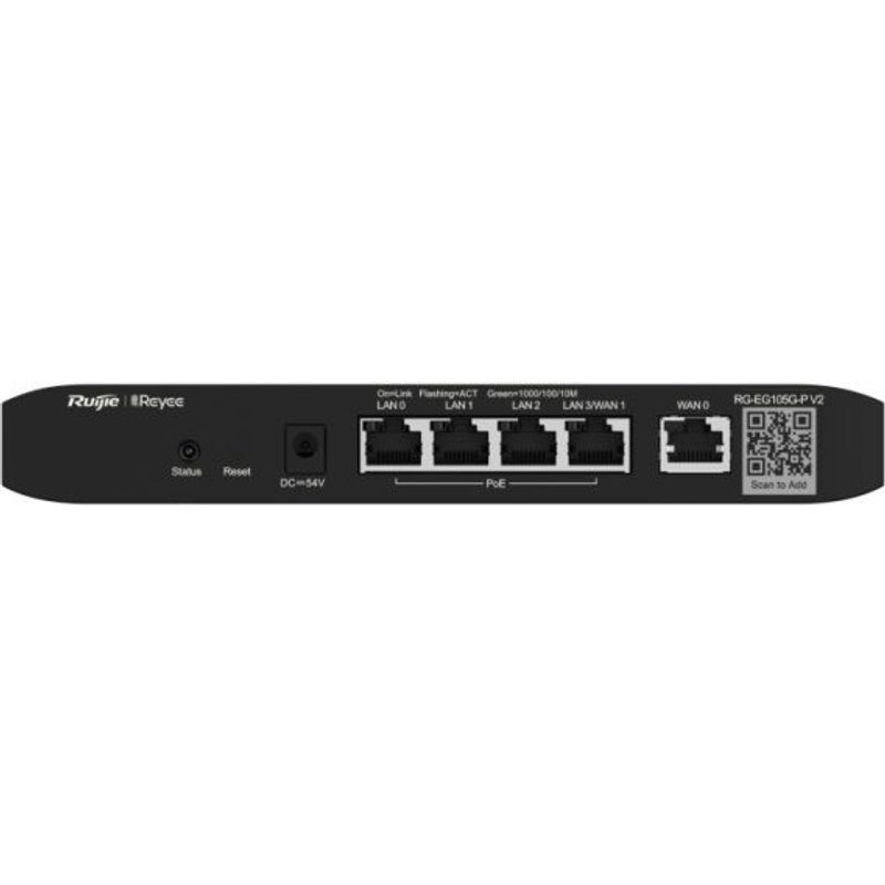 RUIJIE REYEE 5 PORTS RJ45 ETHERNET GIGABIT GÉRÉS DANS LE CLOUD