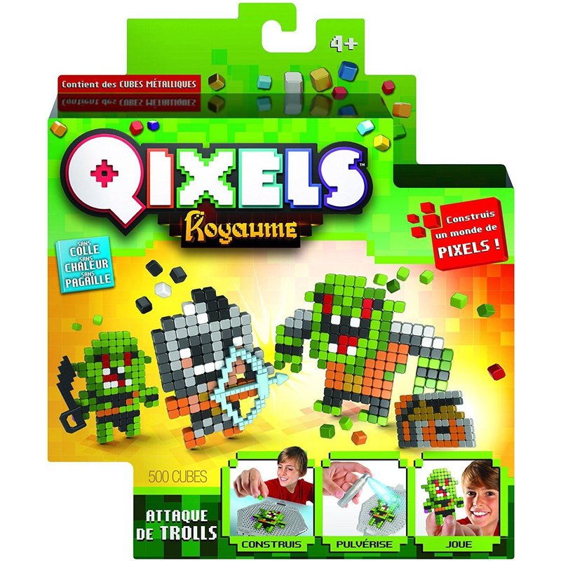 Kanai Kids - Qixels Mini Kit Qixels Royaume Thème Troll Attack