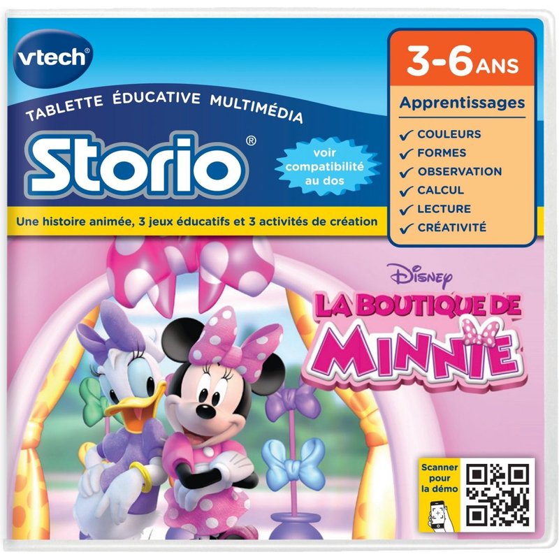 Jeu La Boutique de Minnie pour Storio 2, 3, max