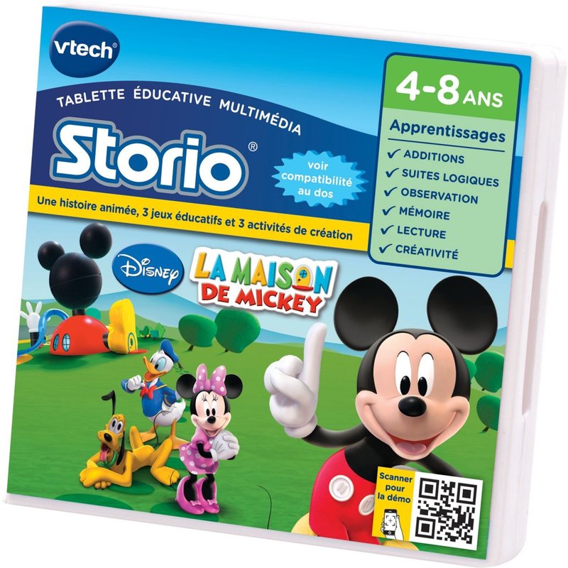 VTECH JEU STORIO - LA MAISON DE MICKEY