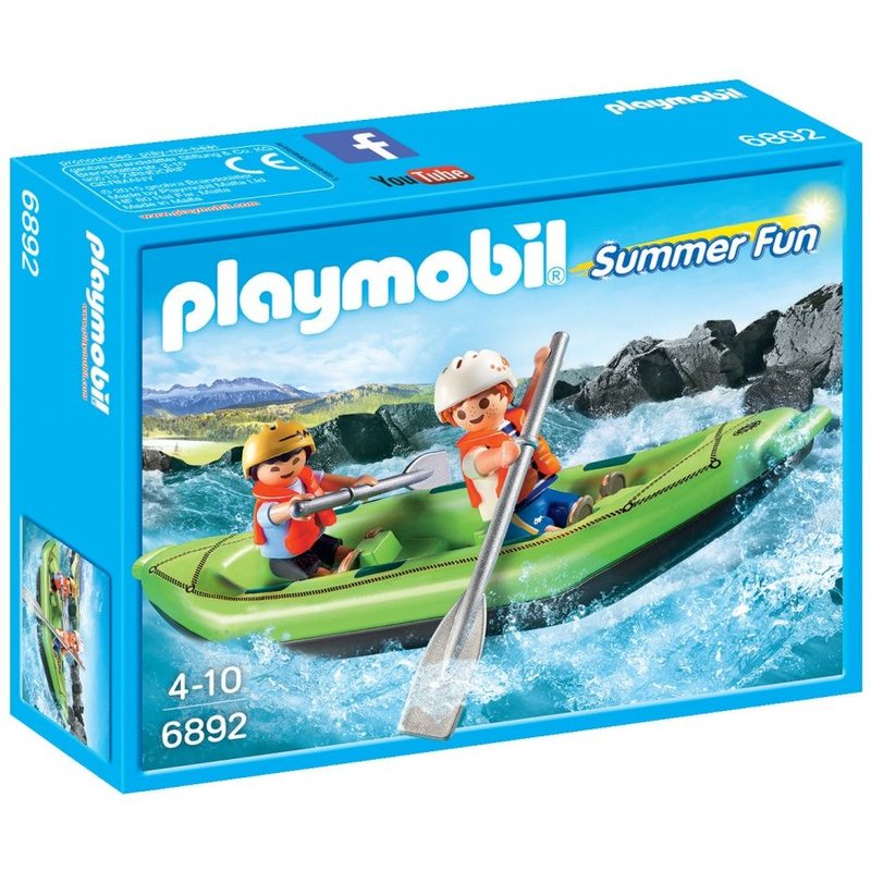 Playmobil 6892 - Enfants Avec Radeau Pneumatique