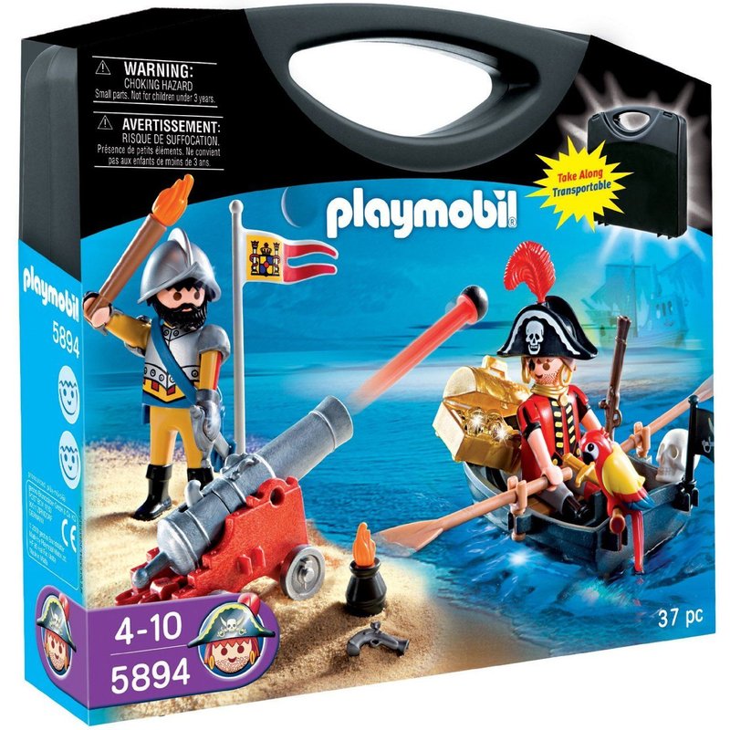 Playmobil 5894 - Valisette Pirate Et Soldat