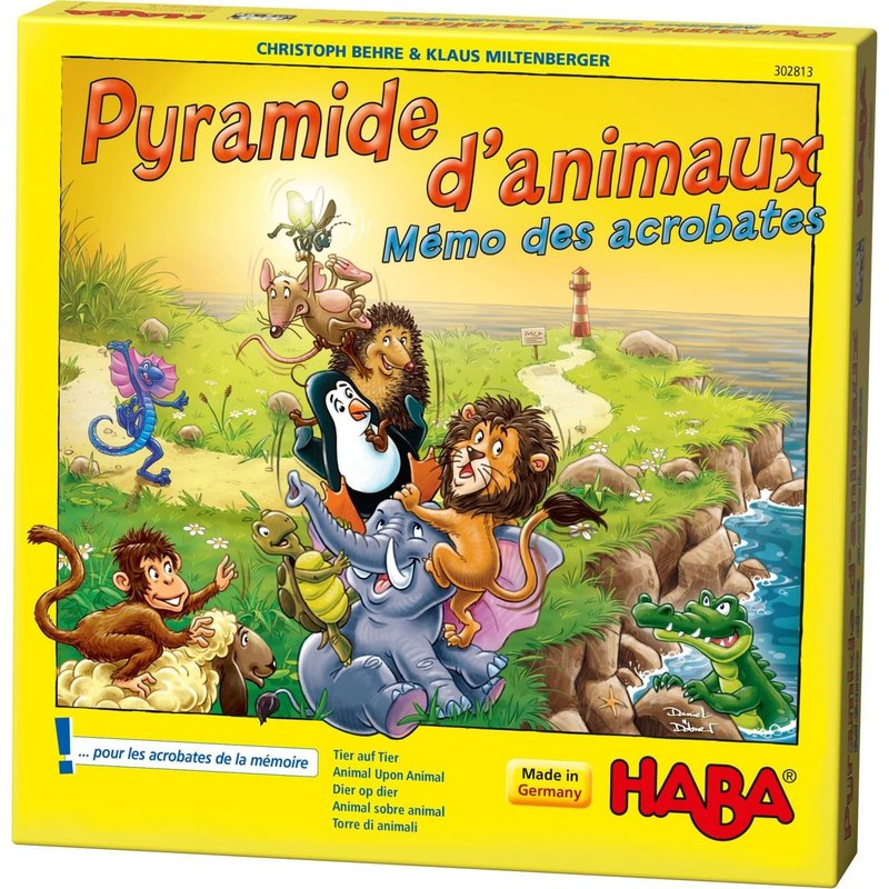 Haba Pyramide Danimaux Mémo Des Acrobates
