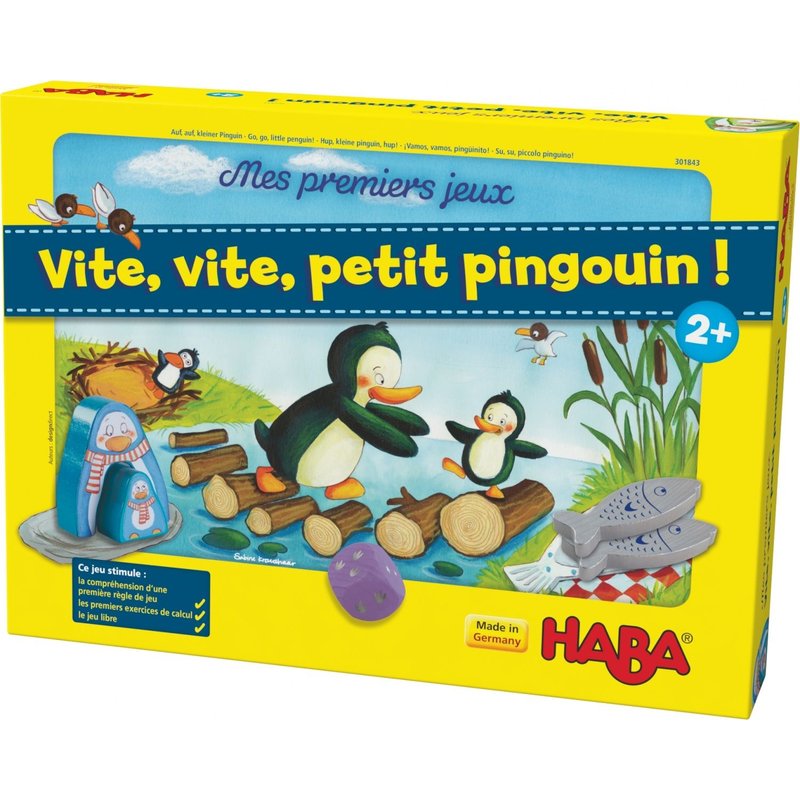 Haba Mes Premiers Jeux Vite, Vite, Petit Pingouin !