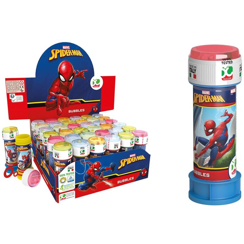 Jouets D Été Sport Pres/ 36 Baby Bulle Spiderman 60ml