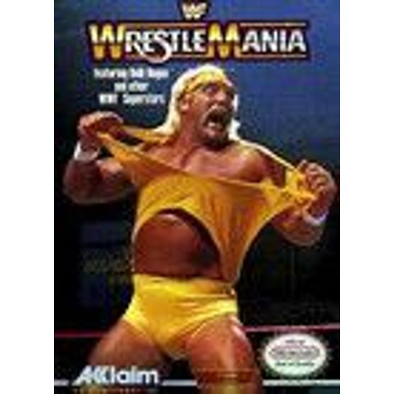 Wrestle Mania Nes Nintendo NES
